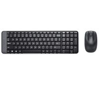Logitech MK220 Wireless Keyboard With Mouse - Black