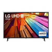 LG 75" UT80 UHD 4K Smart TV AI Magic remote HDR10 webOS24 2024