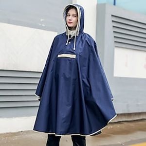 Waterproof Adult Children's Raincoat Family Camping Travel Parent-child Clothing Cloak Poncho Riding Men's and Women's Raincoats Lightinthebox