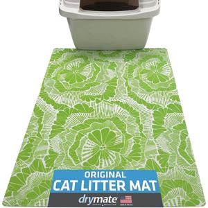 Drymate Cat Litter Mat Surf Green 3 20 x 28 inch/ 51cm x 71 cm