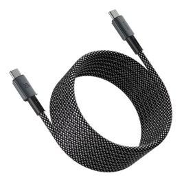 Adam Elements CASA MP200 USB-C to USB-C 240W Magnetic Charging Cable 2m - Black (ACBADMP200BK)