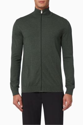 Knitted Pullover in Pima Cotton Knitted Pullover in Pima Cotton
