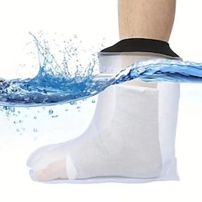 1pc Waterproof Leg Foot Cast Cover Shower Bath Adult, Reusable Watertight Seal Cast Shower Cover Leg To Keep Dry, Bandage Cast Leg Foot Ankle, No On Skin Lightinthebox