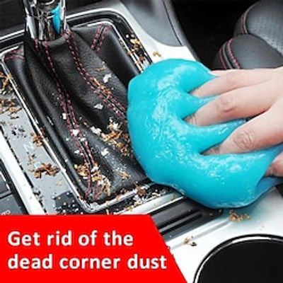 1pc Soft Sticky Clean Acessories, Keyboard Cleaning Tool, Auto Dust Remover Cleaner, Soft Glue Gum Silica Gel Car Cleaning Accessories Car Accessories miniinthebox