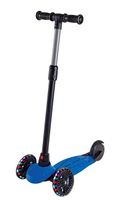 Megastar Coolwheels Dragon 3 Wheels Kick Scooter With LED Light For Age 3-5 Years Kids - Blue (UAE Delivery Only)