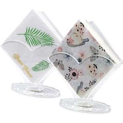 1Pc Napkin Holder Household Transparent Acrylic Box For Napkins Home Hotel Creative Acrylic Tissue Box Storage Rack Lightinthebox