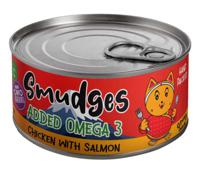 Smudges Adult Cat Chicken With Salmon In Gravy 80G