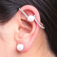 Sweet Crystal Pearls Earrings