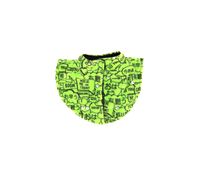 Baby Printed Bib  Green/Black - thumbnail