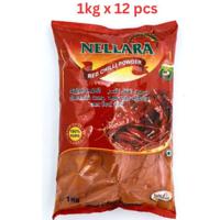 Nellara Chilly Powder 1Kg (Pack of 12)