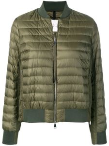 Moncler padded bomber jacket - Green