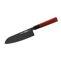 Samura Okinawa Stonewash Santoku Knife (6.9-Inch/175mm) - thumbnail