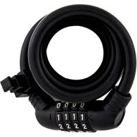 Ulac Zen Master Cable Lock Combo Black - thumbnail