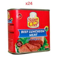 Super Chef Beef Luncheon Meat 320Gm (Pack Of 24)
