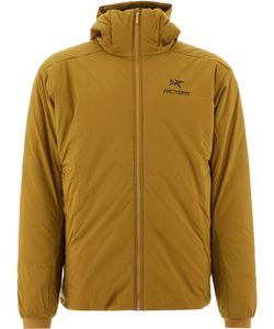 Yellow Nylon Outerwear Jacket