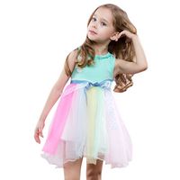 Summer Girls Sleeveless Tulle Dress