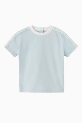 Logo Tape T-Shirt in Cotton Jersey Logo Tape T-Shirt in Cotton Jersey
