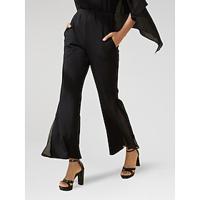 Elegant Chiffon Modal Bell Bottom Pants - thumbnail