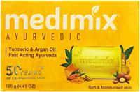 Medimix soap turmeric and argan oil 125 gm x 6 (UAE Delivery Only)