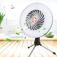 LED Camping Tent Light Outdoor Rechargeable Multifunctional Waterproof Fan Lamp Fishing Cooling Fan Lamp Portable Camping Light 3.7V Lightinthebox - thumbnail