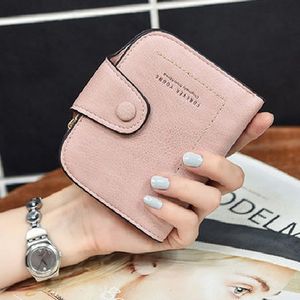Women Buckle Purse Multi-card Zipper Wallet Short Wallet Clutch Bag