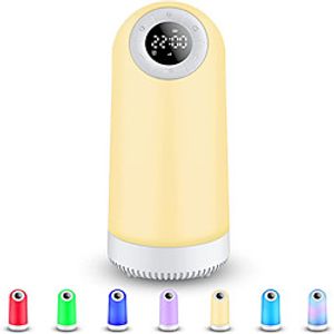 Bluetooth Speaker Night Light Touch Control Bedside Lamp Alarm Clock Timer Wireless Speaker 3-Level Warm Lights 14 Colors LED Table Lamp Best Gift for Adult Boys and Girls miniinthebox