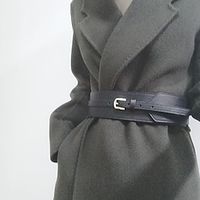 Women's Wide Belt Party Wedding Street Daily Black Red Belt Pure Color Brown Fall Winter Spring Summer Lightinthebox - thumbnail