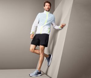 Mens Lightweight-Sport Jacket  White