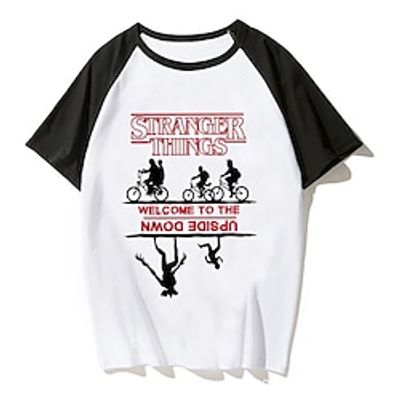 Inspired by Stranger Things Eleven Friends Don't Lie T-shirt Anime 100% Polyester Anime Graphic Street Style T-shirt For Men's  Women's  Couple's Lightinthebox