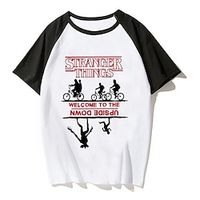 Inspired by Stranger Things Eleven Friends Don't Lie T-shirt Anime 100% Polyester Anime Graphic Street Style T-shirt For Men's  Women's  Couple's Lightinthebox - thumbnail