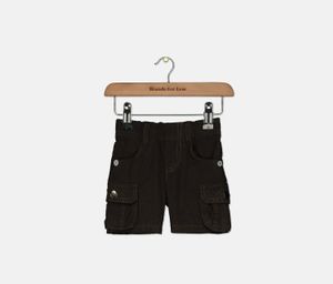 Toddlers Bermuda Short  Black/Dark Brown