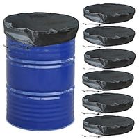 Chemical Drum and Rainwater Barrel Protective Cover - Oxford Fabric Dust and Rain Shield for Round and Composite Barrels, Ensuring Longevity Lightinthebox