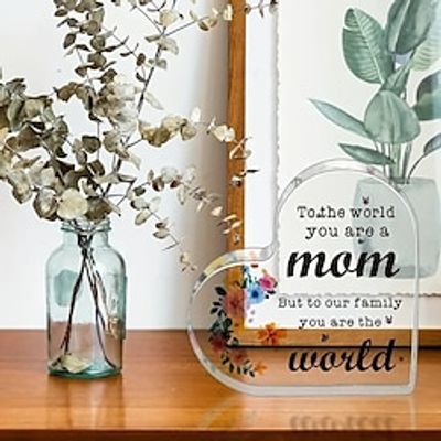 Acrylic Heart Plaque Gifts For Mom From Daughter Creative Gifts For Mom On Mother's Day Birthday Christmas Acrylic Souvenirs Best Mom Ever Gifts Mother Acrylic Keepsake Lightinthebox Acrylic Heart Plaque Gifts For Mom From Daughter Creative Gifts For Mom On Mother's Day Birthday Christmas Acrylic Souvenirs Best Mom Ever Gifts Mother Acrylic Keepsake Lightinthebox