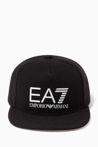 EA7 Train Visibility Flat Brim Cap
