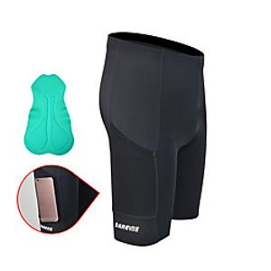 Men's Cycling Padded Shorts Summer Bike Padded Shorts  Chamois Quick Dry Moisture Wicking Sports Solid Color Black Mountain Bike MTB Road Bike Cycling Clothing Apparel Bike Wear  Stretchy Lightinthebox