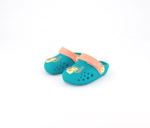 Baby Slip On Sandal  Blue/Orange