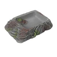 Terra D'Ella Water Dish Anthracite - 22X18X4.8Cm