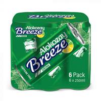 Alokozay Breeze Regular 250ml X Pack Of 6