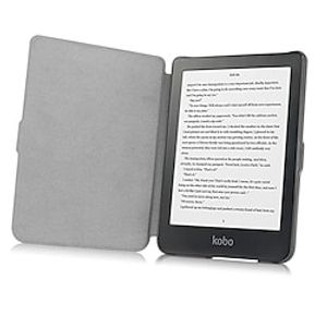 Phone Case For KOBO Full Body Case kobo clara HD with Stand Flip Pattern Butterfly Scenery Eiffel Tower Hard PU Leather miniinthebox
