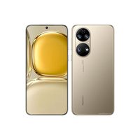 Huawei P50 Amber LTE Smartphone | 8GB-256GB | Arabic Cocoa Gold Color | 6.5 Inch HD | Dual Sim