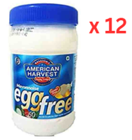 American Harvest Egg Free Real Mayonnaise 12X16 Oz