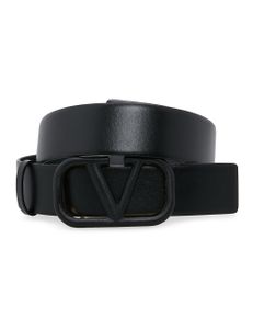 VLOGO Buckle Belt - Black