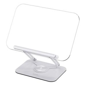 Porodo Rotating Transparent Multi-Purpose Stand - White