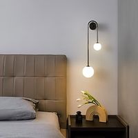 LED Wall Lights Globle Design Glass Metal 20cm Modern Indoor Metal Wall Lamps Wall Sconces Neutral White G9 3000K Bedroom Wall Sconces Lightinthebox - thumbnail
