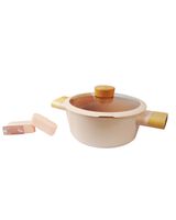 Neoflam Fika Blossom Cooking Pot C20 Sandy Pink Neoflam Fika Blossom Cooking Pot C20 Sandy Pink