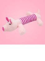 Puppy Life Cute Animal Pet Plush Dog Toy - Pig