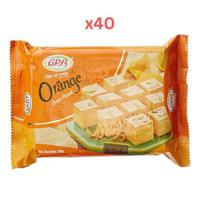 GRB Soan Papdi - Orange 200gm Pack of 40