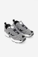 Unisex Kids Instapump Fury Running Shoes  White/Black - thumbnail