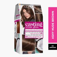 L'Oreal Paris Casting Crème Gloss 513 Ashy Nude Brown Hair Colour