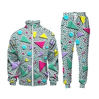 Disco 1980s Coat Pants Disco Women's Cosplay Costume Masquerade Party  Evening Masquerade Club Top Lightinthebox